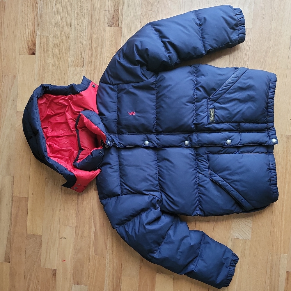 Boy's down coat Ralph Lauren, M(10-12), excellent condition
